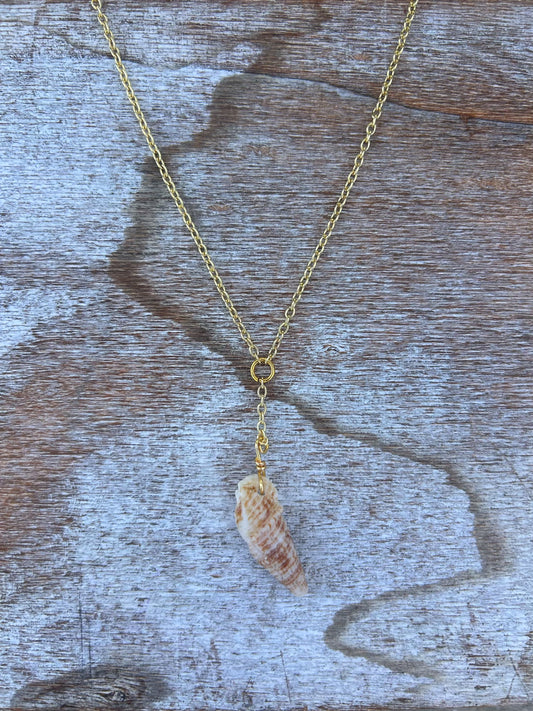 Cerith drop necklace