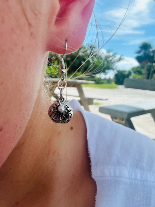 Sand Dollar charm dangles
