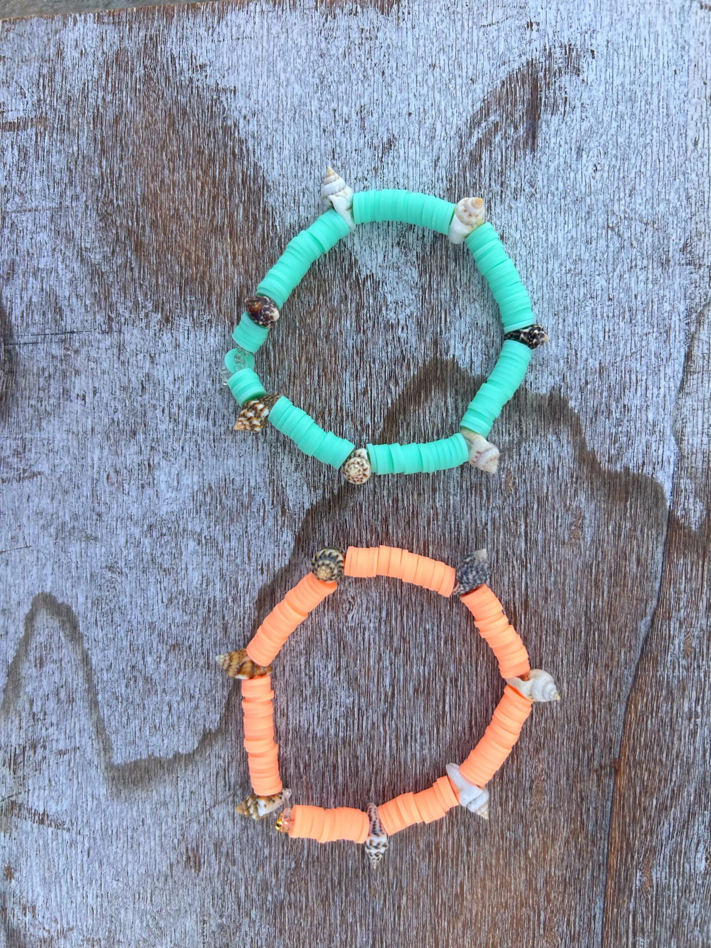 Beaded elastic bracelet