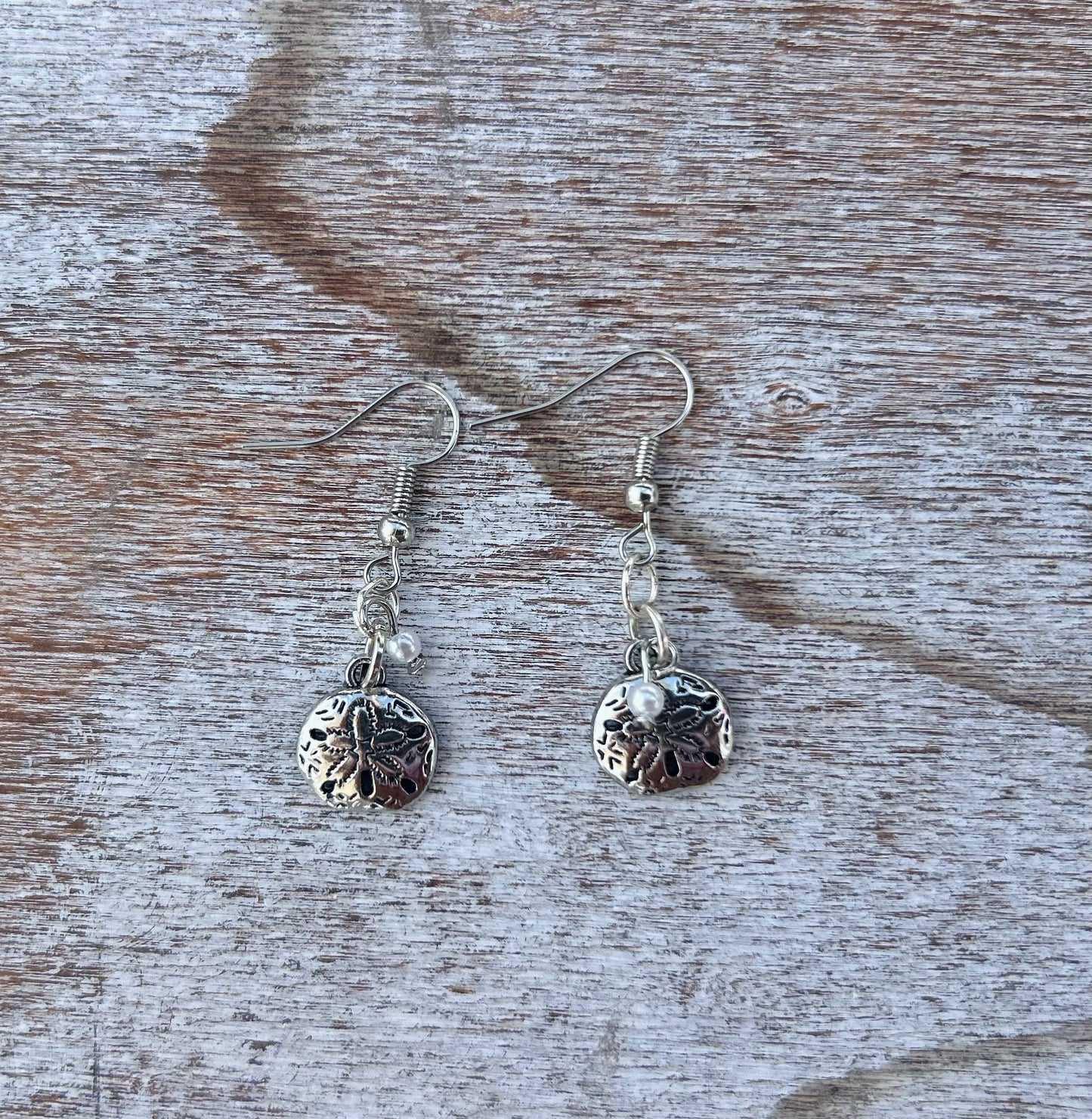 Sand Dollar charm dangles